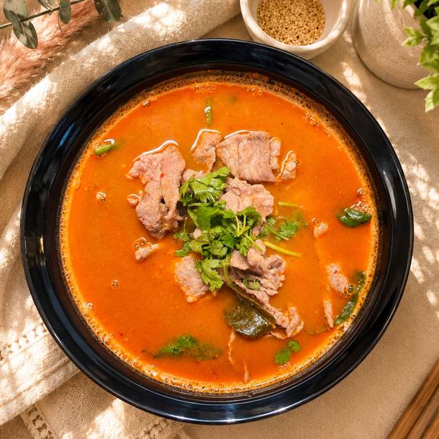 Guay Tiew Tom Yum Noodle Soup.