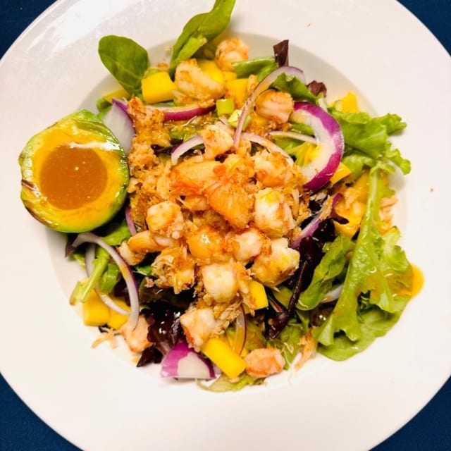 Avocado Dungeness Crab Salad.