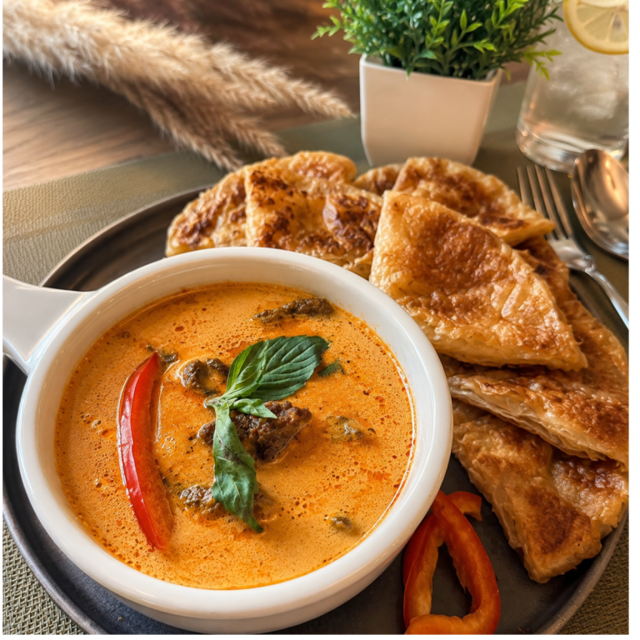 Roti Gang (Roti Canai).