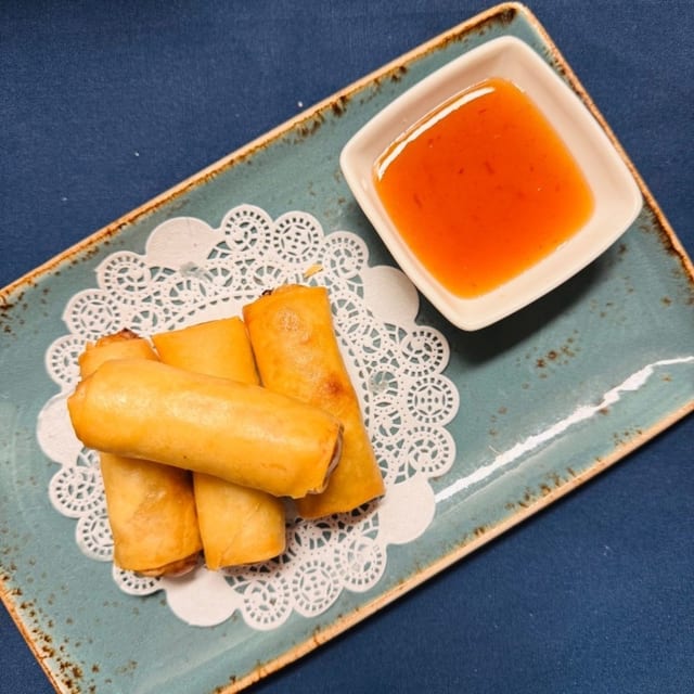 Crispy Spring Rolls.