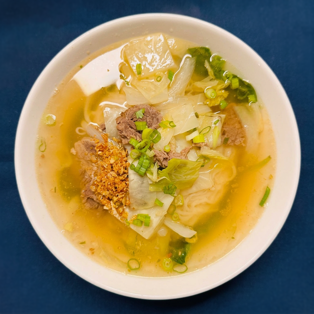 Vermicelli Noodle Soup with Braised Beef.